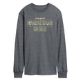 thumbnail image 1 of The Mandalorian And Grogu - Logo Grit - Men's Long Sleeve Graphic T-Shirt, 1 of 4
