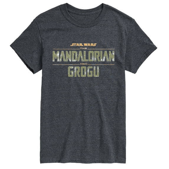 The Mandalorian And Grogu - Logo Grit - Men's Short Sleeve Graphic T-Shirt