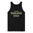 thumbnail image 1 of The Mandalorian And Grogu - Logo Grit - Men's Sleeveless Graphic Tank, 1 of 4
