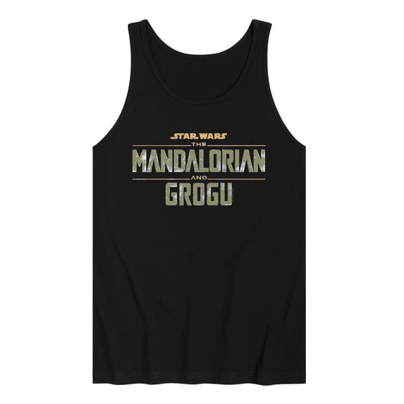The Mandalorian And Grogu - Logo Grit - Men's Sleeveless Graphic Tank
