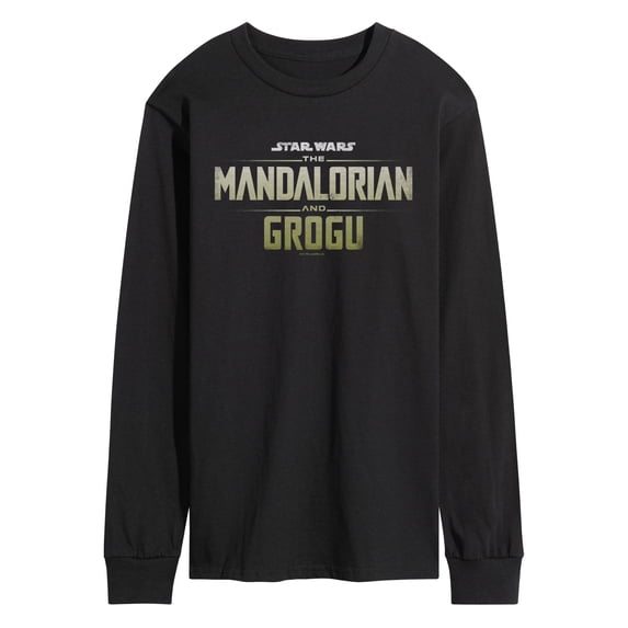 The Mandalorian And Grogu - Logo - Men's Long Sleeve Graphic T-Shirt
