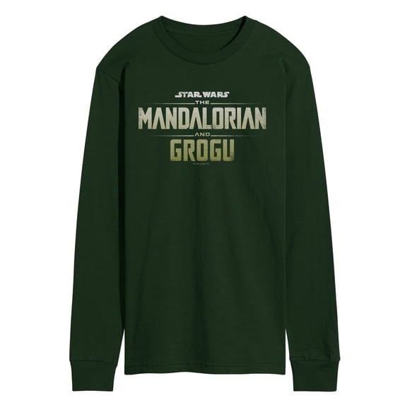 The Mandalorian And Grogu - Logo - Men's Long Sleeve Graphic T-Shirt
