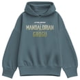 thumbnail image 1 of The Mandalorian And Grogu - Logo - Women's Oversized Fleece Hoodie Sweatshirt, 1 of 3