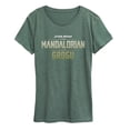 thumbnail image 1 of The Mandalorian And Grogu - Logo - Women's Short Sleeve Graphic T-Shirt, 1 of 4