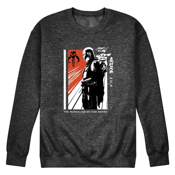 The Mandalorian And Grogu - Magazine - Men's Crew Fleece Sweatshirt