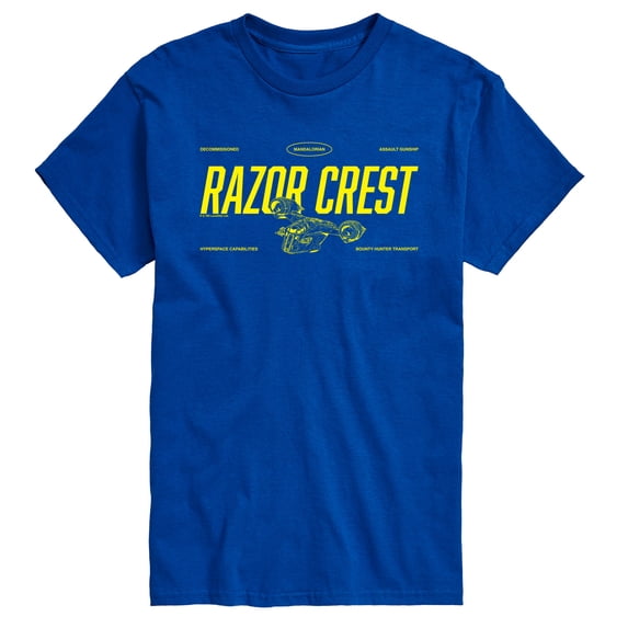 The Mandalorian And Grogu - Razor Crest Jersey - Men's Short Sleeve Graphic T-Shirt