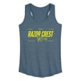 thumbnail image 1 of The Mandalorian And Grogu - Razor Crest Jersey - Women's Racerback Graphic Tank, 1 of 4