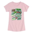 thumbnail image 1 of Star Wars - Snack Stickers Fitted Short Sleeve Graphic T-Shirt, 1 of 4