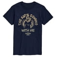 thumbnail image 1 of The Mandalorian And Grogu - The Kid's Coming With Me - Men's Short Sleeve Graphic T-Shirt, 1 of 4