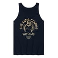 thumbnail image 1 of The Mandalorian And Grogu - The Kid's Coming With Me - Men's Sleeveless Graphic Tank, 1 of 4