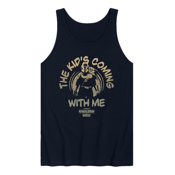 The Mandalorian And Grogu - The Kid's Coming With Me - Men's Sleeveless Graphic Tank