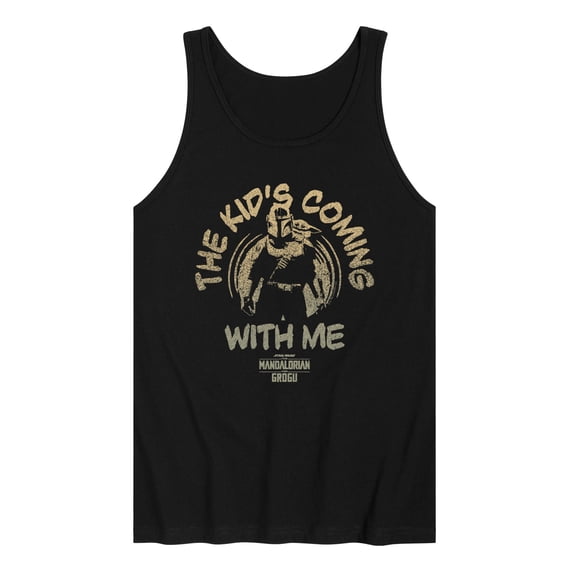 The Mandalorian And Grogu - The Kid's Coming With Me - Men's Sleeveless Graphic Tank