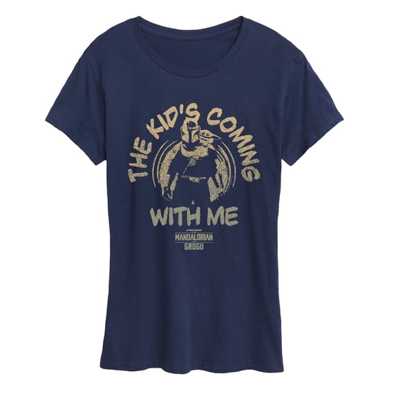 Star Wars - The Kid's Coming With Me Women's Short Sleeve Graphic T-Shirt