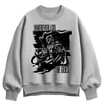 thumbnail image 1 of The Mandalorian And Grogu - Wherever I Go - Women's Oversized Fleece Crew Sweatshirt, 1 of 3