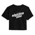 thumbnail image 1 of The Mandalorian And Grogu - White Movie Logo - Juniors Cropped Graphic T-Shirt, 1 of 4
