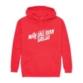 thumbnail image 1 of The Mandalorian And Grogu - White Movie Logo - Men's Fleece Hoodie Sweatshirt, 1 of 4