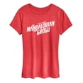 thumbnail image 1 of The Mandalorian And Grogu - White Movie Logo - Women's Short Sleeve Graphic T-Shirt, 1 of 4