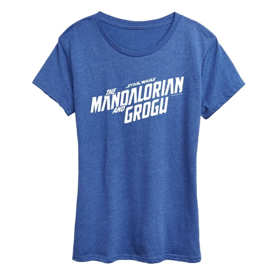 The Mandalorian And Grogu - White Movie Logo - Women's Short Sleeve Graphic T-Shirt