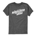 thumbnail image 1 of The Mandalorian And Grogu - White Movie Logo - Youth Boys Short Sleeve Graphic T-Shirt, 1 of 4
