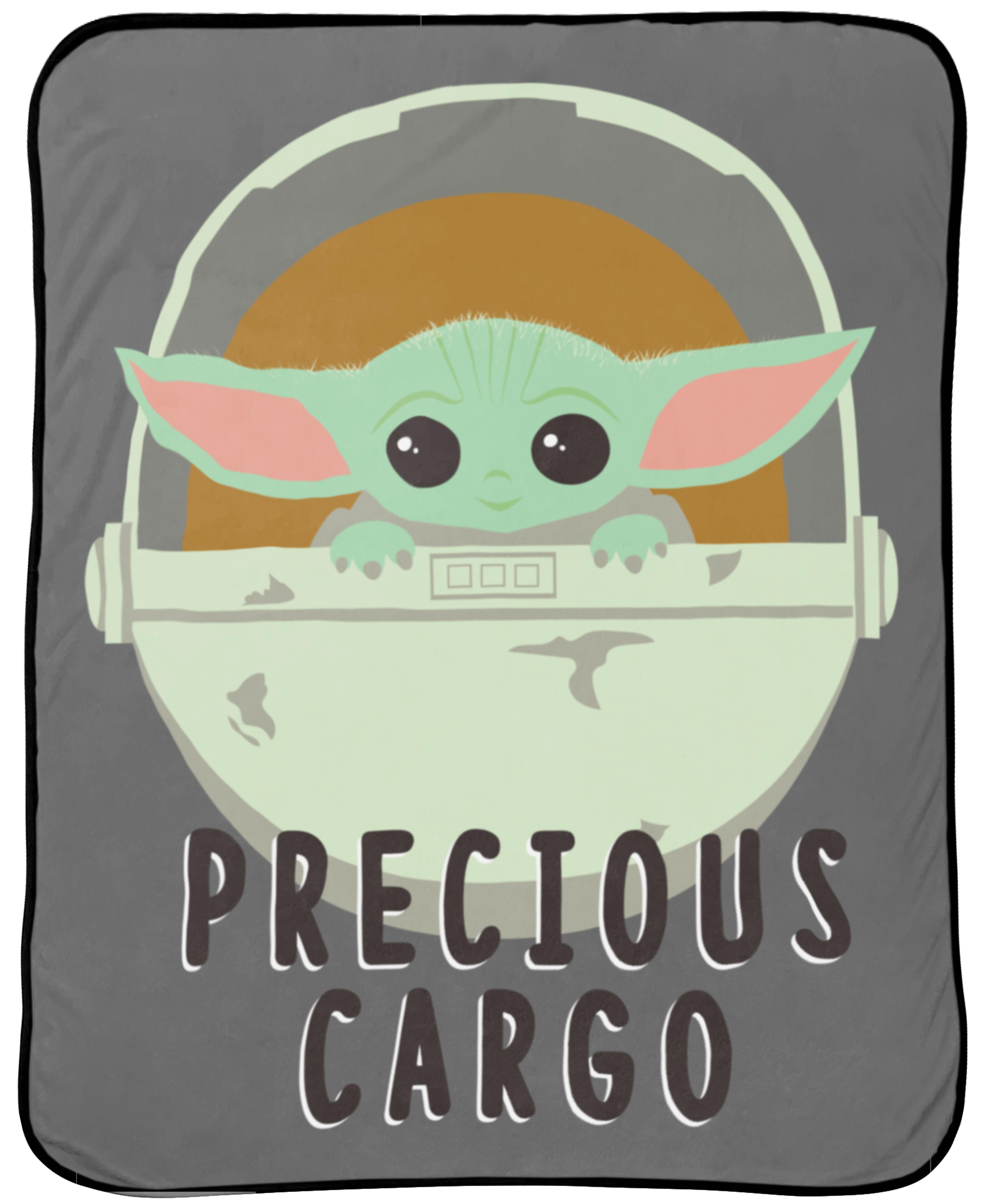 Jay Franco Lenzuolo Con Angoli Star Wars Mandalorian | Letto Matrimoniale 135x190 Cm | 100% Cotone Con Baby Yoda