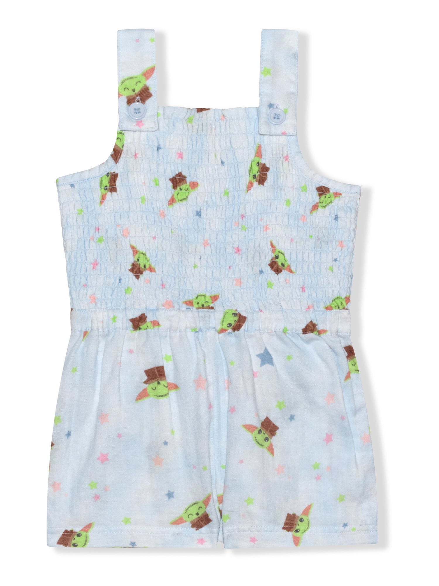 The Mandalorian Baby and Toddler Girl Romper, 12 Months-5T