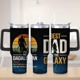 thumbnail image 1 of The Mandalorian Best Dad in the Galaxy Stainless Steel Insulated Mug with Lid and Handle, 40oz, 1 of 4