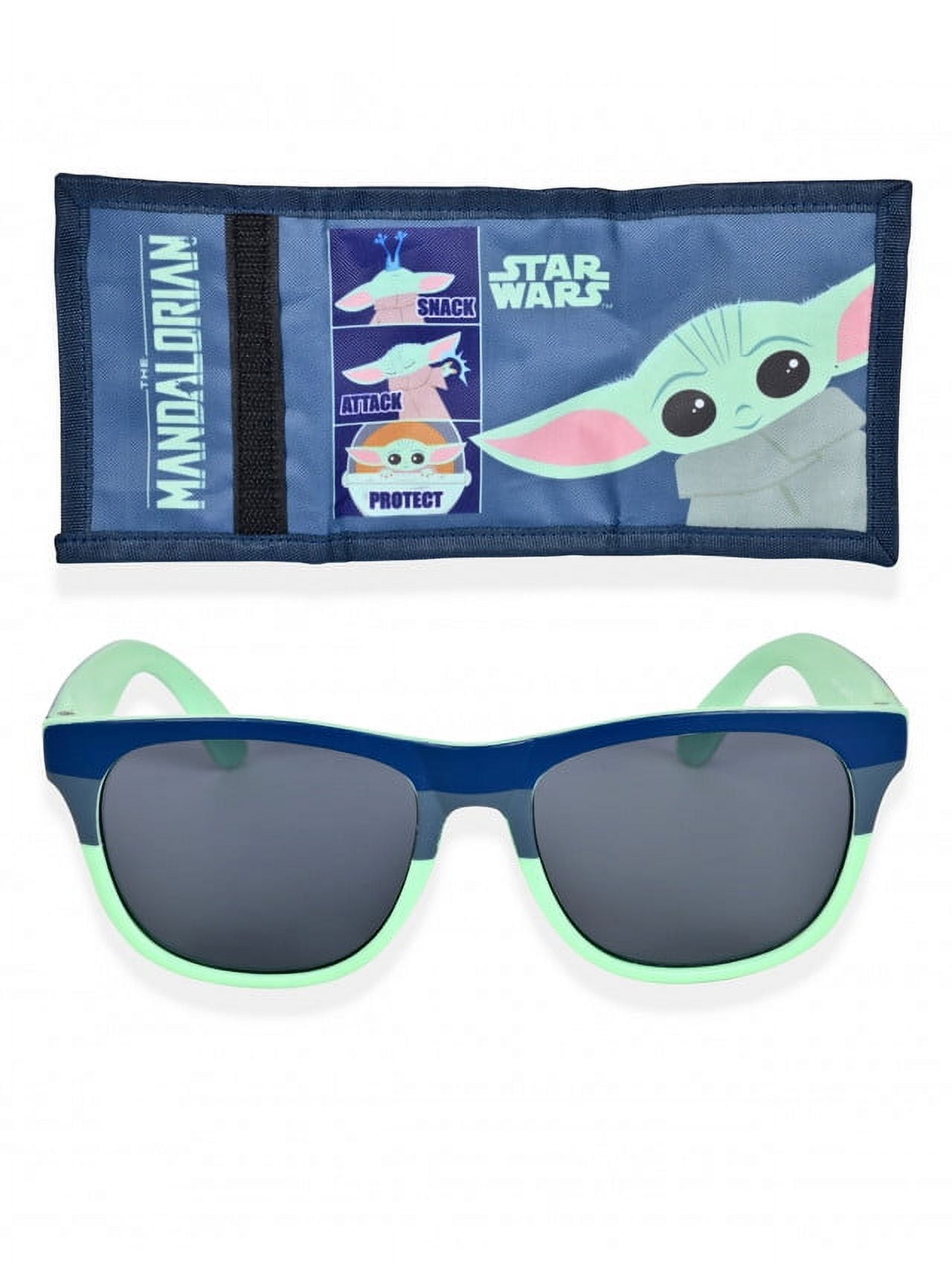 The Mandalorian Boy's Sunglasses and Tri-Fold Wallet Set