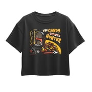 The Mandalorian - Candy Hunter Girls' Short Sleeve Boxy Graphic T-Shirt