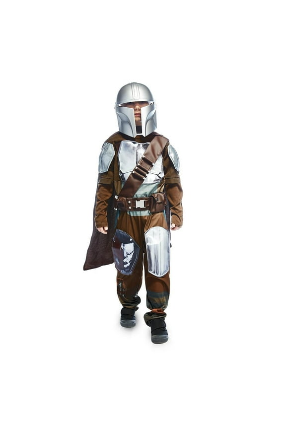 The Mandalorian Costume for Kids Star Wars Boys Size 9/10
