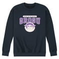 thumbnail image 1 of Star Wars - Cute Grogu Collegiate - Men's Crew Fleece Sweatshirt, 1 of 3
