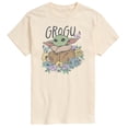 thumbnail image 1 of The Mandalorian - Floral Spring Grogu - Men's Short Sleeve Graphic T-Shirt, 1 of 4