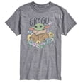 thumbnail image 1 of The Mandalorian - Floral Spring Grogu - Men's Short Sleeve Graphic T-Shirt, 1 of 4