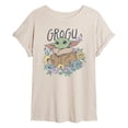 thumbnail image 1 of Star Wars - Floral Spring Grogu - Women's Oversized Graphic T-Shirt, 1 of 4