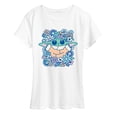 thumbnail image 1 of Star Wars - Grogu Flowers - Women's Short Sleeve Graphic T-Shirt, 1 of 4