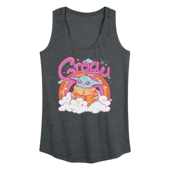 Star Wars - Grogu Kawaii - Women's Racerback Graphic Tank