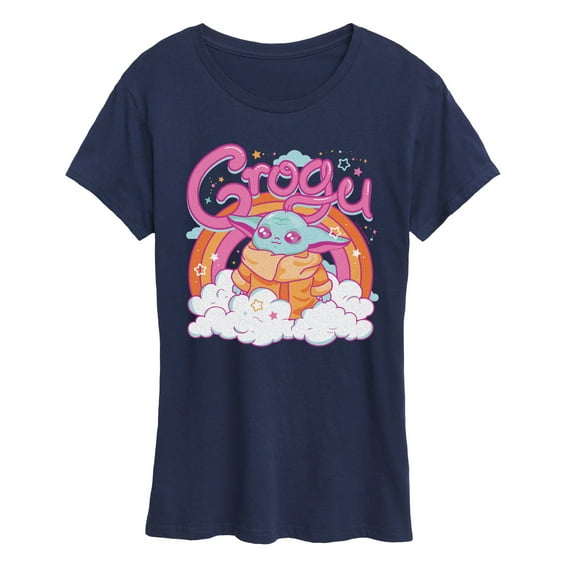 The Mandalorian - Grogu Kawaii - Women's Short Sleeve Graphic T-Shirt