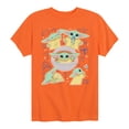 thumbnail image 1 of The Mandalorian - Grogu Stickers - Youth Short Sleeve Graphic T-Shirt, 1 of 5