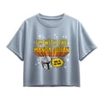 thumbnail image 1 of The Mandalorian - Im With Mando  - Youth Girl Short Sleeve Boxy Tee, 1 of 4