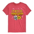 thumbnail image 1 of The Mandalorian - Im With Mando - Youth Short Sleeve Graphic T-Shirt, 1 of 4