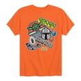 thumbnail image 1 of The Mandalorian - Mando Grogu Stickers - Youth Short Sleeve Graphic T-Shirt, 1 of 5