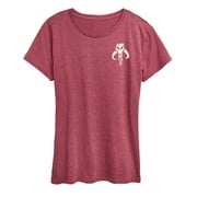 The Mandalorian - Mando Icon Womens Short Sleeve Graphic T-Shirt