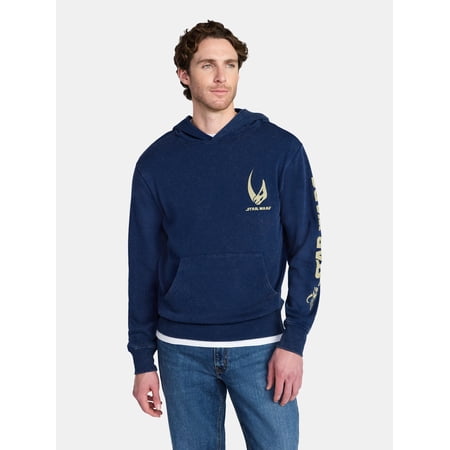 The Mandalorian Men's and Big Men's Graphic Hoodie, Sizes S-3XL
