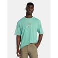 thumbnail image 1 of The Mandalorian Men's and Big Men's Front Back Graphic Tee with Short Sleeves, Sizes S-3XL, 1 of 5