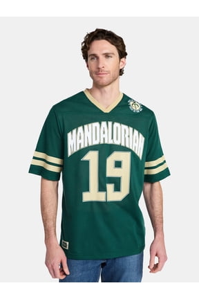 The Mandalorian Men's and Big Men's Jersey with Short Sleeves, Sizes S-3XL