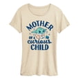 thumbnail image 1 of The Mandalorian - Mother of Curious Child - Women's Short Sleeve Graphic T-Shirt, 1 of 4