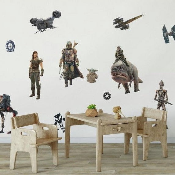 The Mandalorian Peel and Stick Wall Decals