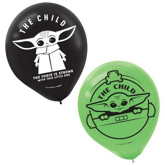 The Mandalorian Star Wars Disney Kids Birthday Party Decoration Latex Balloons
