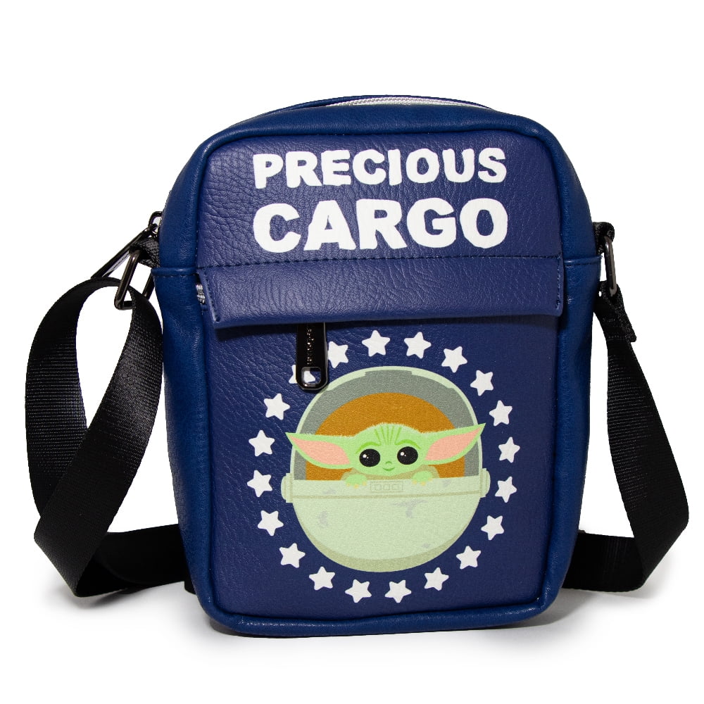 Buckle-Down Star Wars The Mandalorian Crossbody Bag – Vegan Leather Bag Featuring The Child (Baby Yoda) - View #9