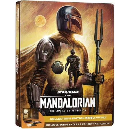 The Mandalorian: The Complete First Season (Steelbook) 4K Ultra HD, Disney, Action, Adventure