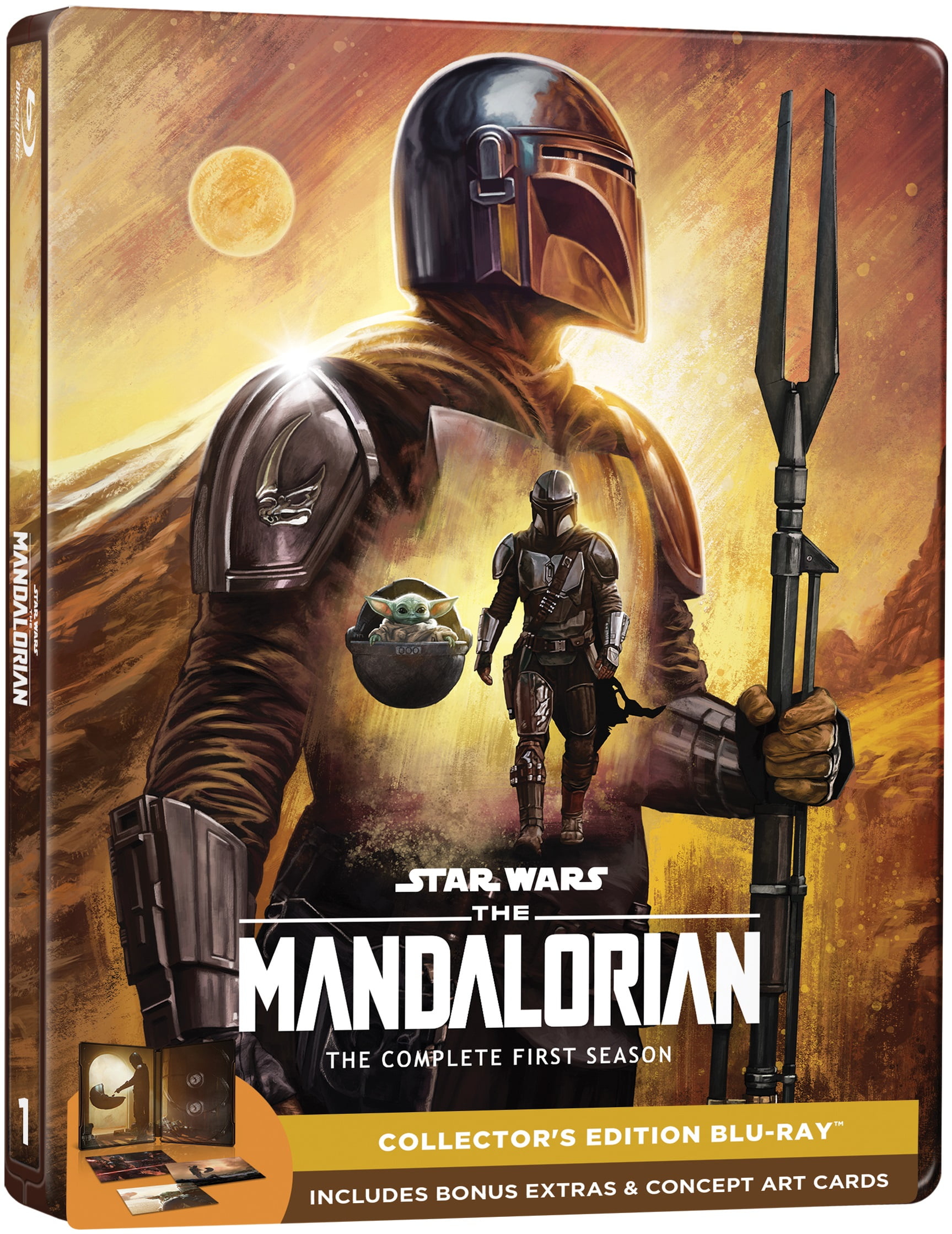 The Mandalorian: The Complete First Season (Steelbook) Blu-Ray